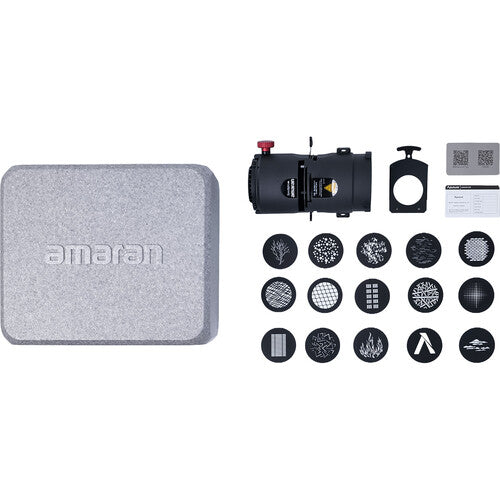 Aputure Amaran Spotlight SE 19° Lens Kit - Professional LED Video Light for Photography & Filmmaking - Perfect for Studio, YouTube, and Live Streaming