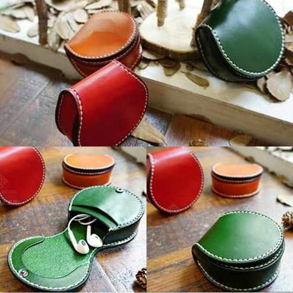 ZHONGJIUYUAN Steel Blade Ruler Wood Cutting Dies Set - Precision Punch Tool for Leather Crafting, DIY Earphone Bags & Coin Purses | Perfect for Leather Cutters, Craft Projects & Gift Making