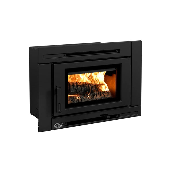 Osburn Matrix I Wood Insert Bundle - High Efficiency Fireplace Insert for Home Heating | Perfect for Living Rooms, Cabins & Winter Warmth
