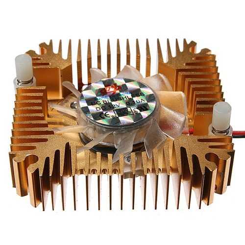 2 Pins 55x55x11mm 12V 0.1A Cooling Fan for PC CPU Heat Sink - Perfect for Computer Cooling, Gaming Rigs, and Electronics Projects