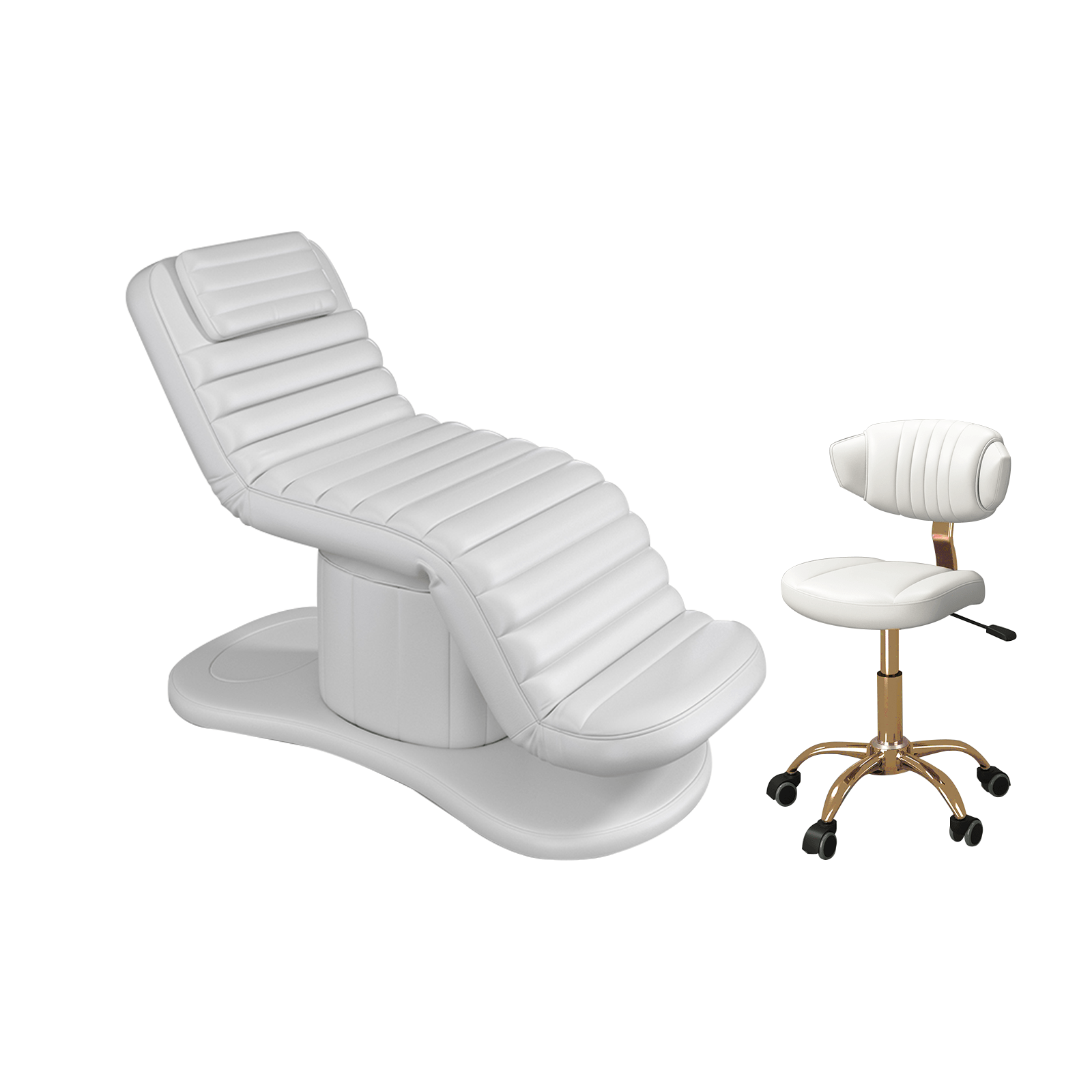 Professional Hydraulic Facial Bed AG1206 - Adjustable Spa & Beauty Salon Massage Table for Facials, Waxing, and Skincare Treatments - Perfect for Salons, Spas, and Estheticians