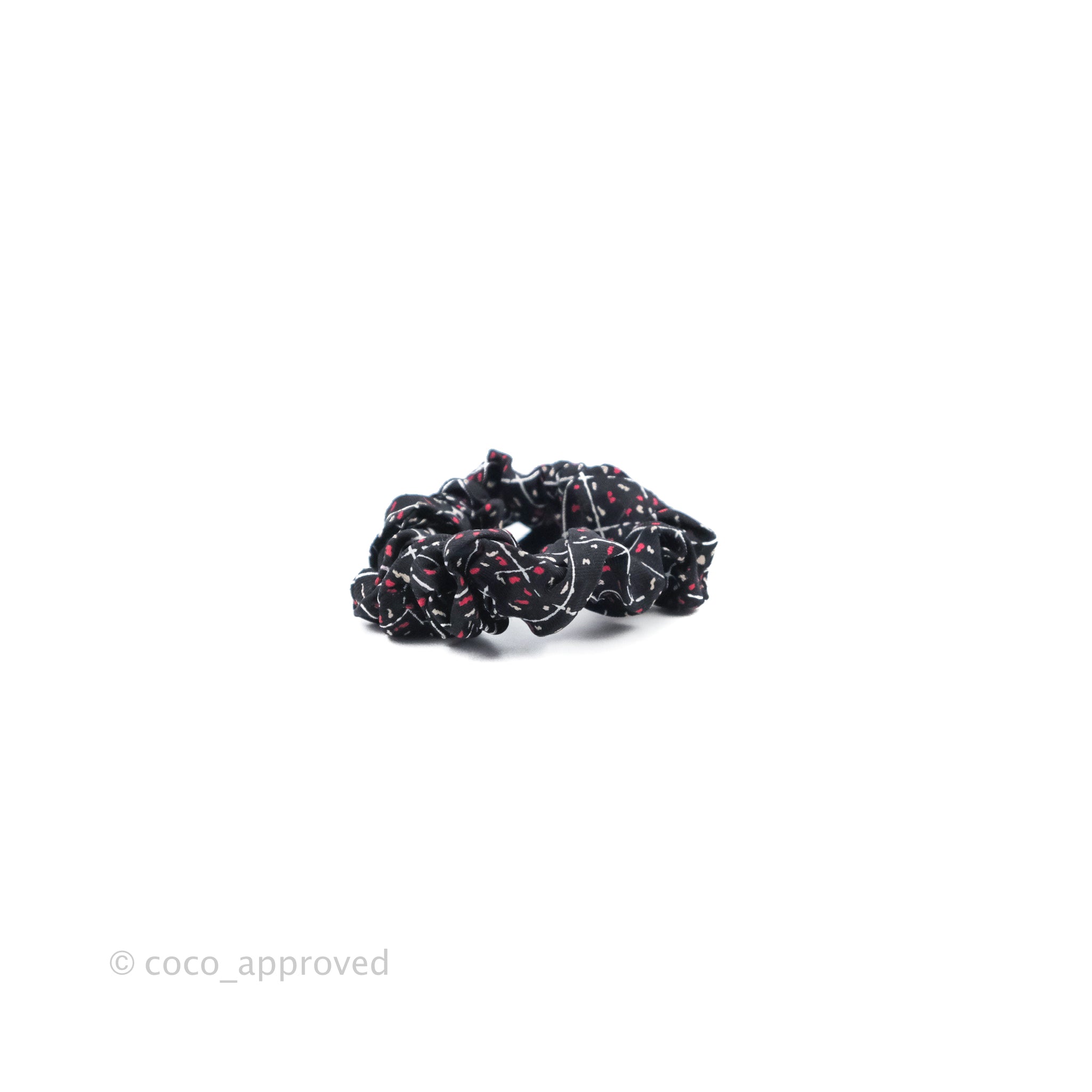 Chanel Black Silk Hair Bow - Elegant Hair Accessory for Women | Perfect for Weddings, Parties & Special Occasions