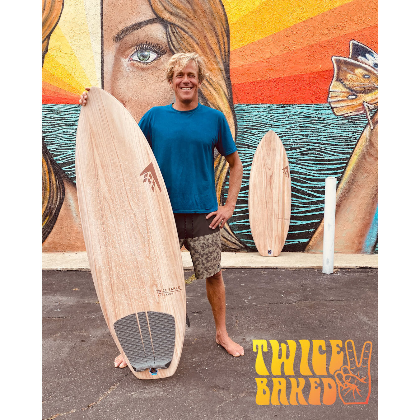 Firewire Twice Baked 5'7 Surfboard - Premium Timbertek Construction with FCS2 Fin System - Perfect for Small to Medium Waves and All-Around Surfing