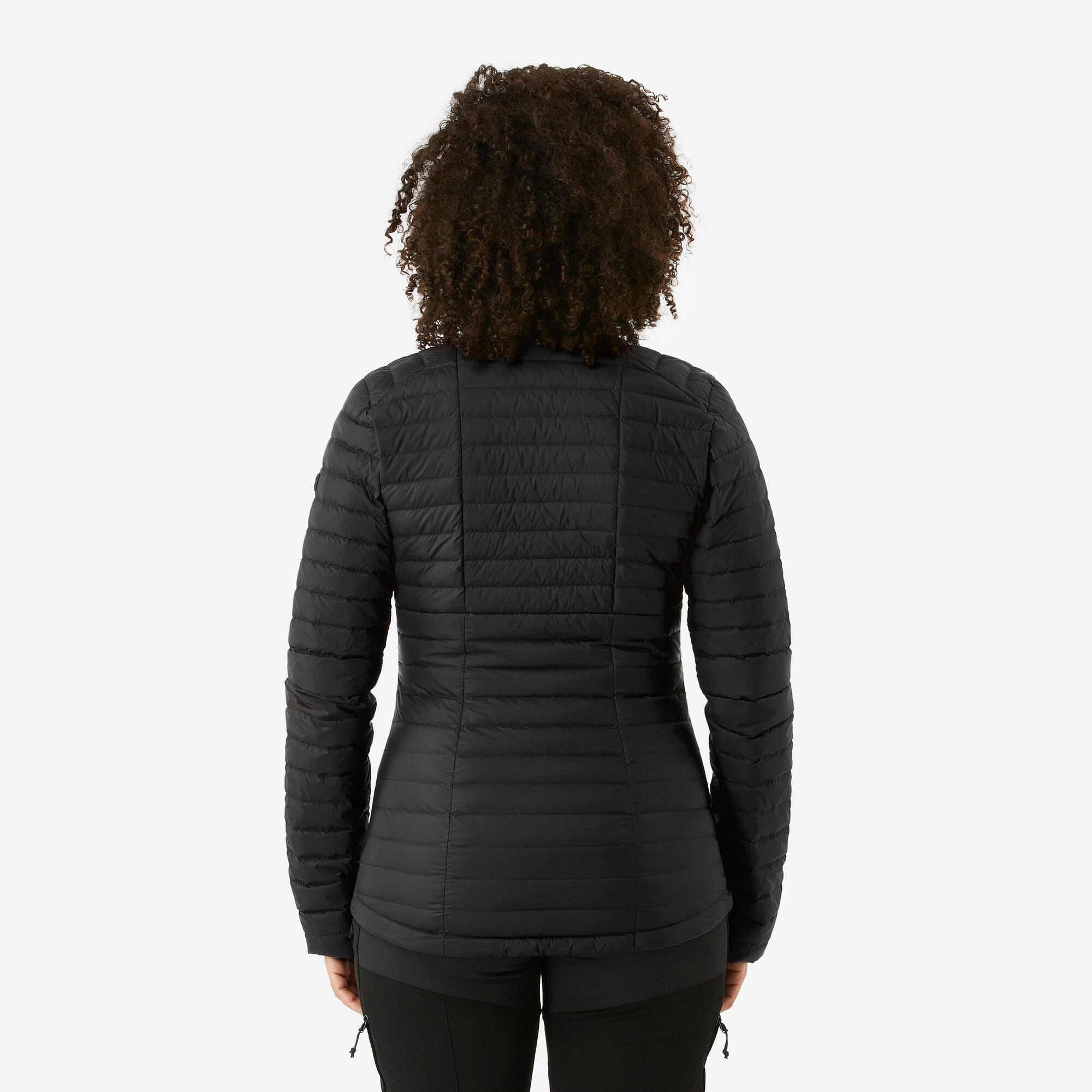 Forclaz Women’s MT100 Down Puffer Jacket - Lightweight Winter Coat, Waterproof & Windproof, Warm Hooded Jacket for Hiking, Skiing & Outdoor Activities