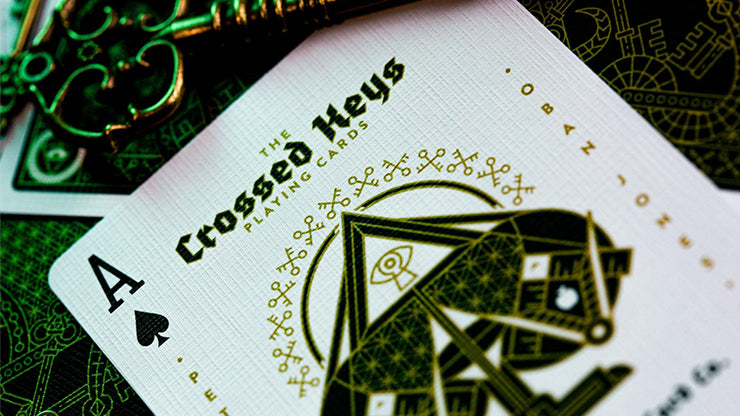 Crossed Keys Playing Cards 2nd Edition - Premium Deck for Poker, Magic Tricks & Card Games | Perfect for Game Nights & Collectors