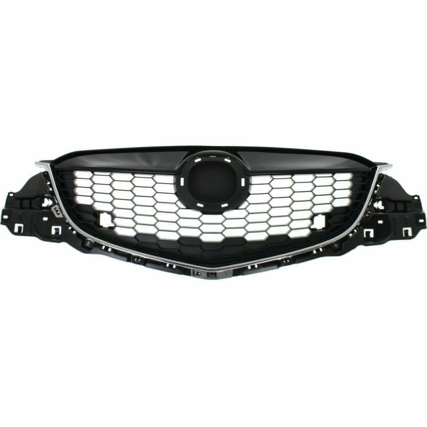 YiZheng Grille Black Plastic KD4550710F MA1200187 - Replacement Car Grille for Ford, Chevy, Dodge - Perfect for Auto Repair & Custom Upgrades