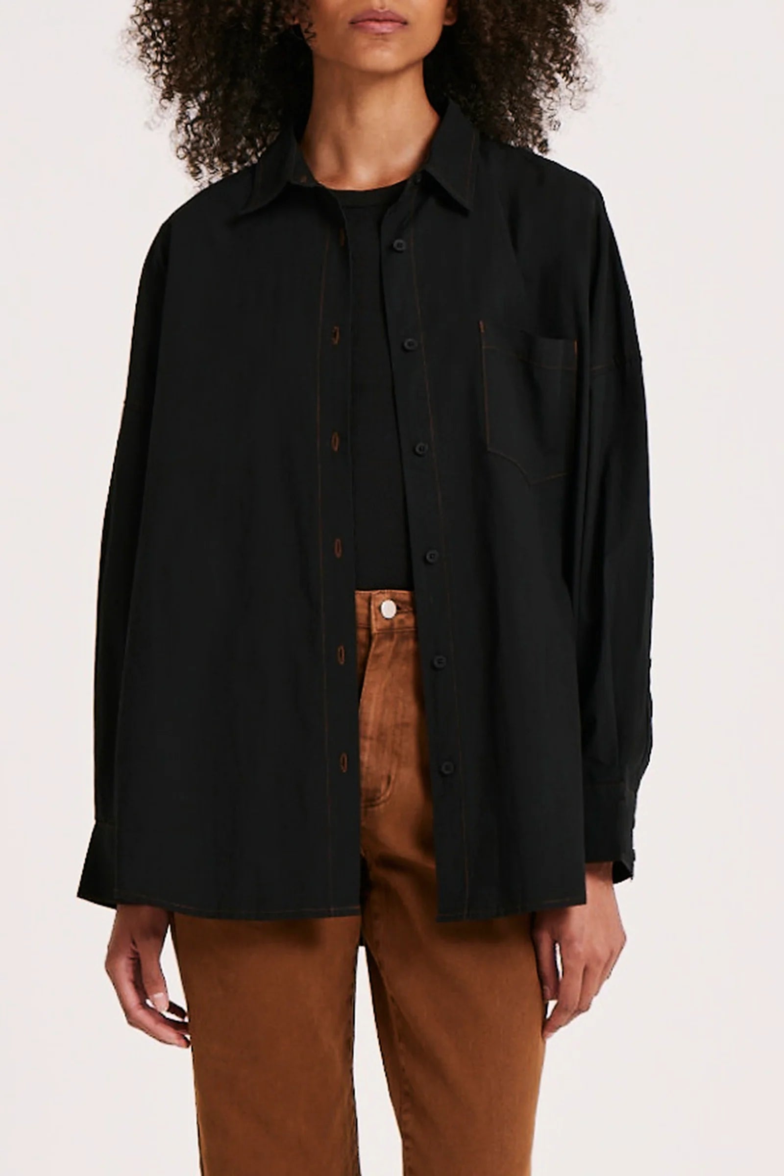 Claude Shirt for Men - Classic Black Button-Down Dress Shirt | Perfect for Office, Business Meetings & Formal Occasions