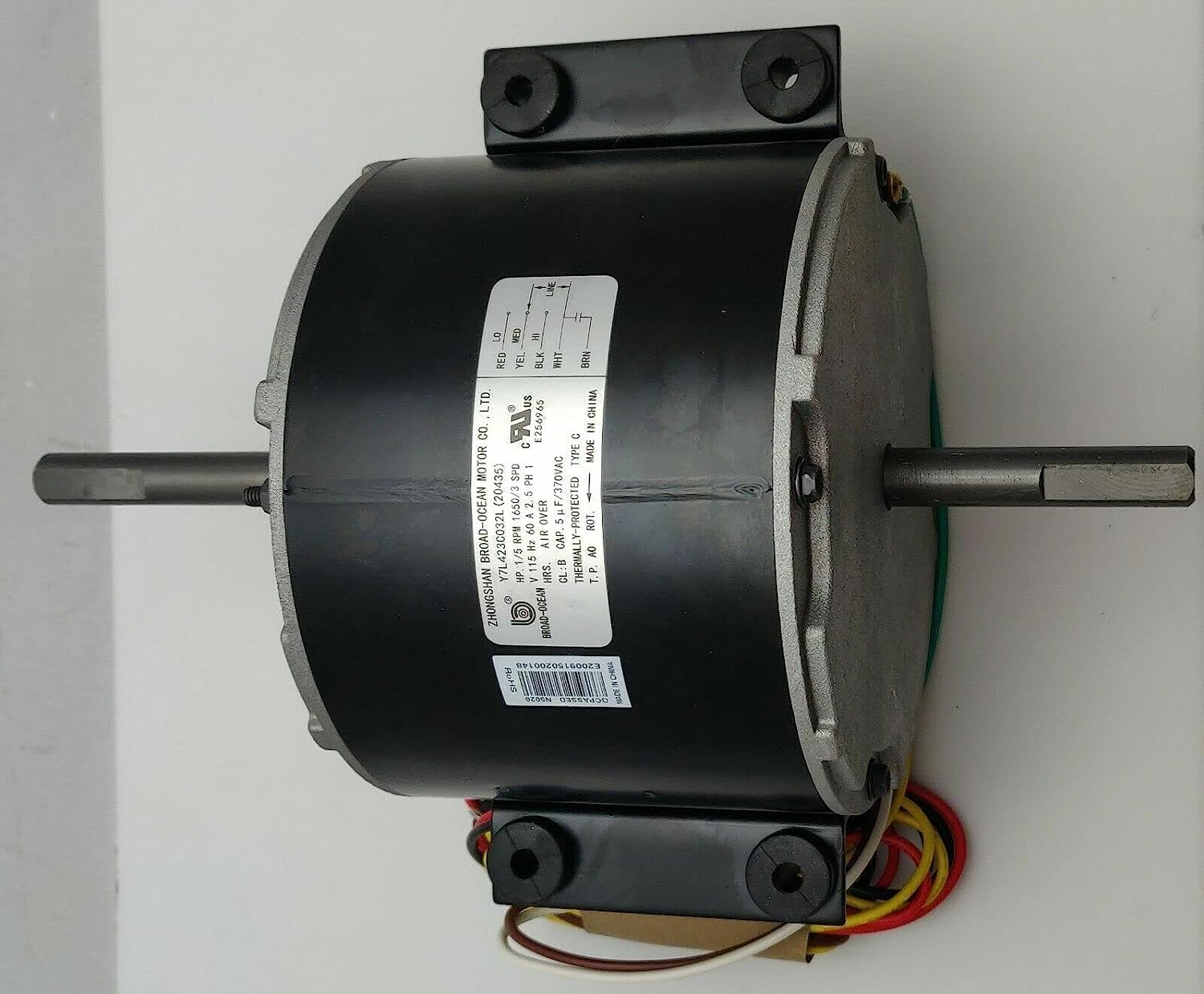 Broad Ocean AC Condenser Fan Motor Replacement for Brisk Air II - High Performance Cooling Solution for Home & Commercial HVAC Systems