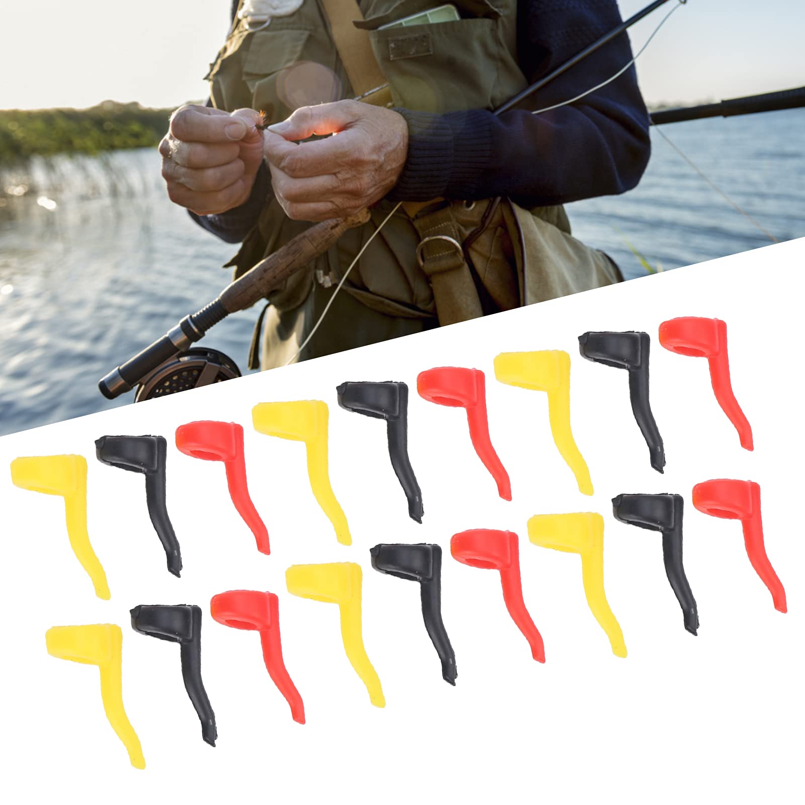 01 Foam Hook Aligners - Fishing Gear Tackle Kit with Foam Sleeves for Carp Fishing | Durable Fishing Equipment for Anglers | Perfect for Freshwater, Saltwater & Shore Fishing