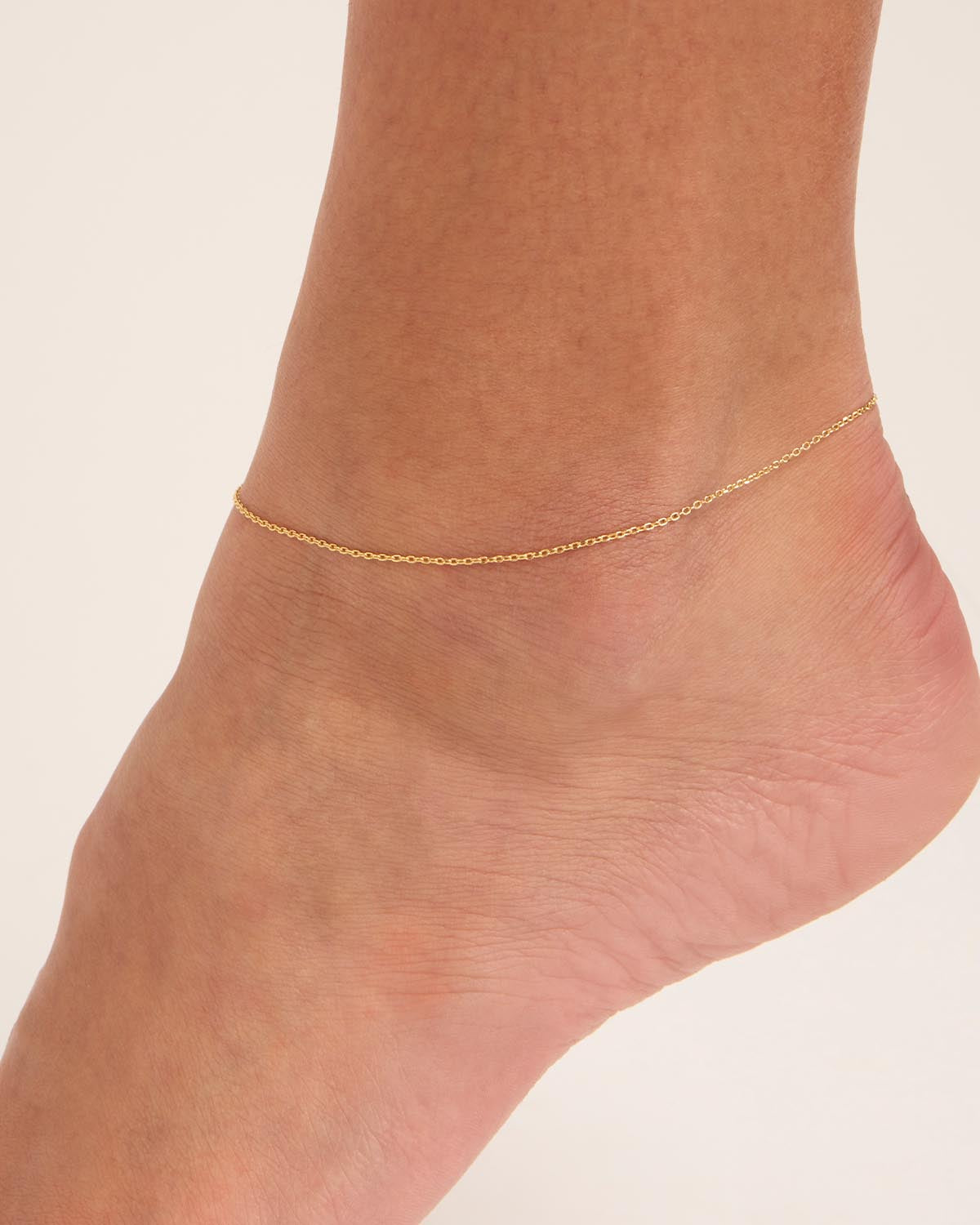 18K Gold Vermeil Infinity Anklet - Elegant Adjustable Ankle Bracelet for Women | Perfect for Beach, Wedding & Everyday Wear