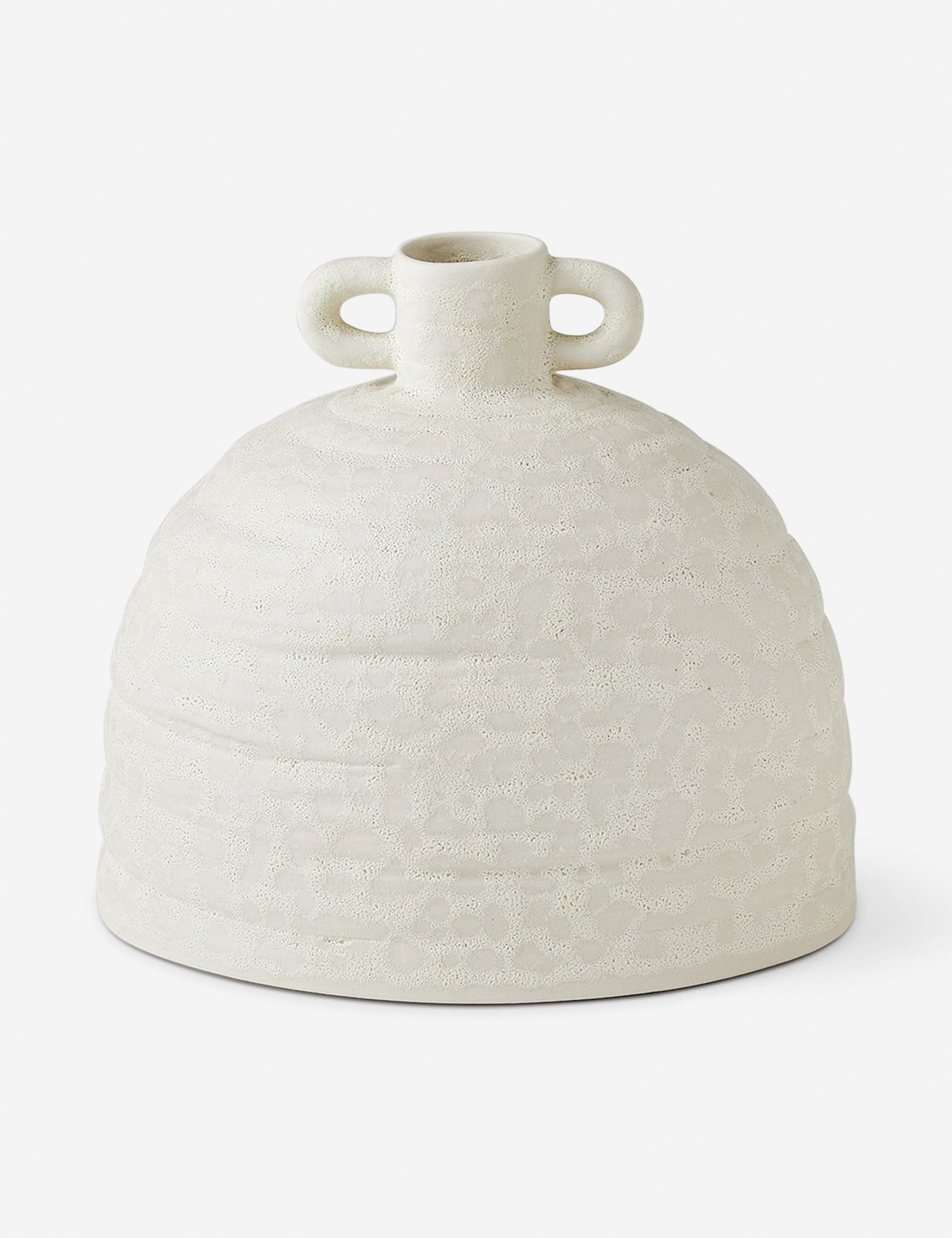Devika Vase - Elegant Handcrafted Ceramic Flower Vase for Home Decor, Wedding Centerpieces & Gift Giving | Perfect for Living Room, Dining Table & Office Desk