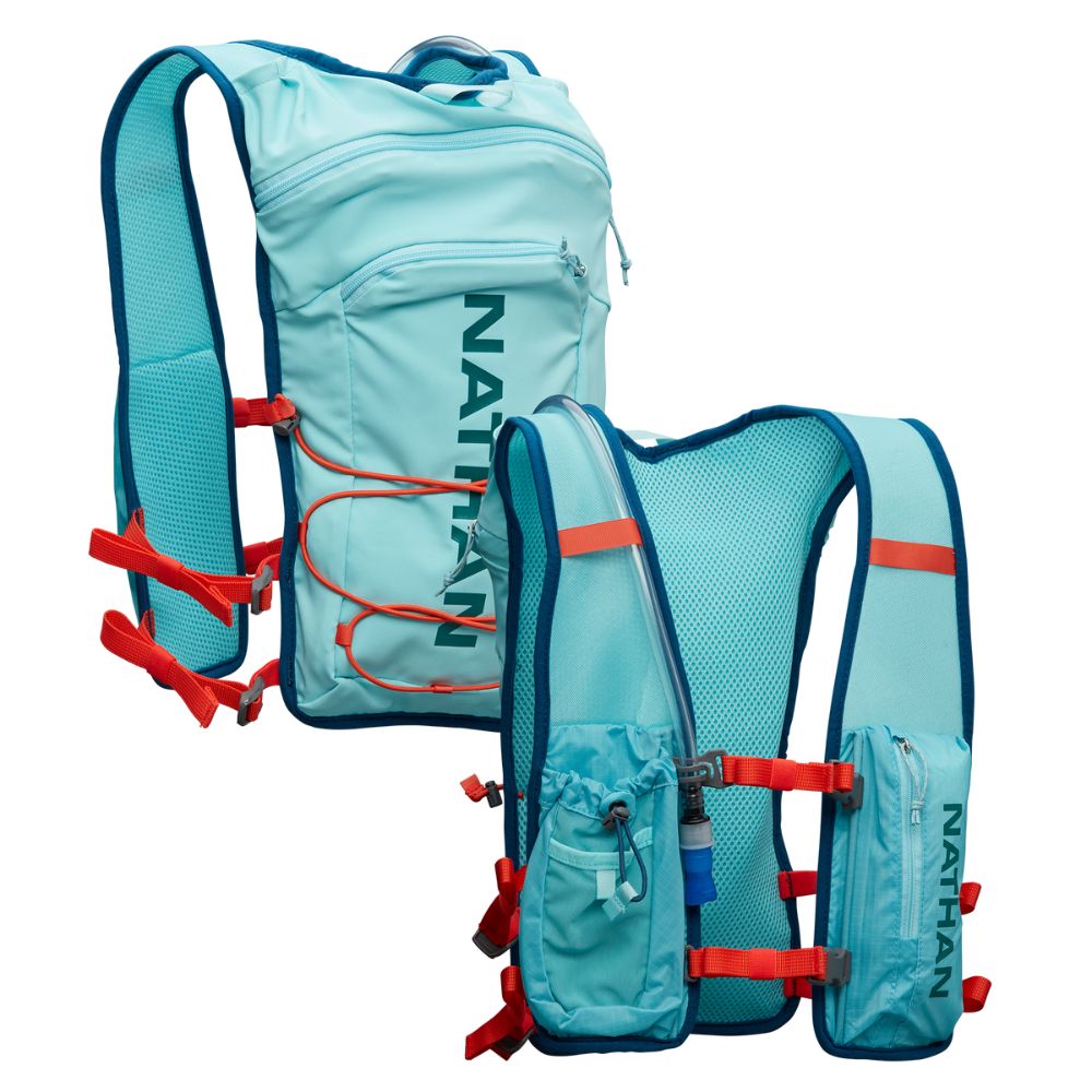 Nathan QuickStart 2 6L Hydration Pack - Lightweight Hydration Backpack for Running, Hiking & Cycling - BPA-Free Water Bladder with Easy-Fill Design - Perfect for Outdoor Adventures & Fitness Training