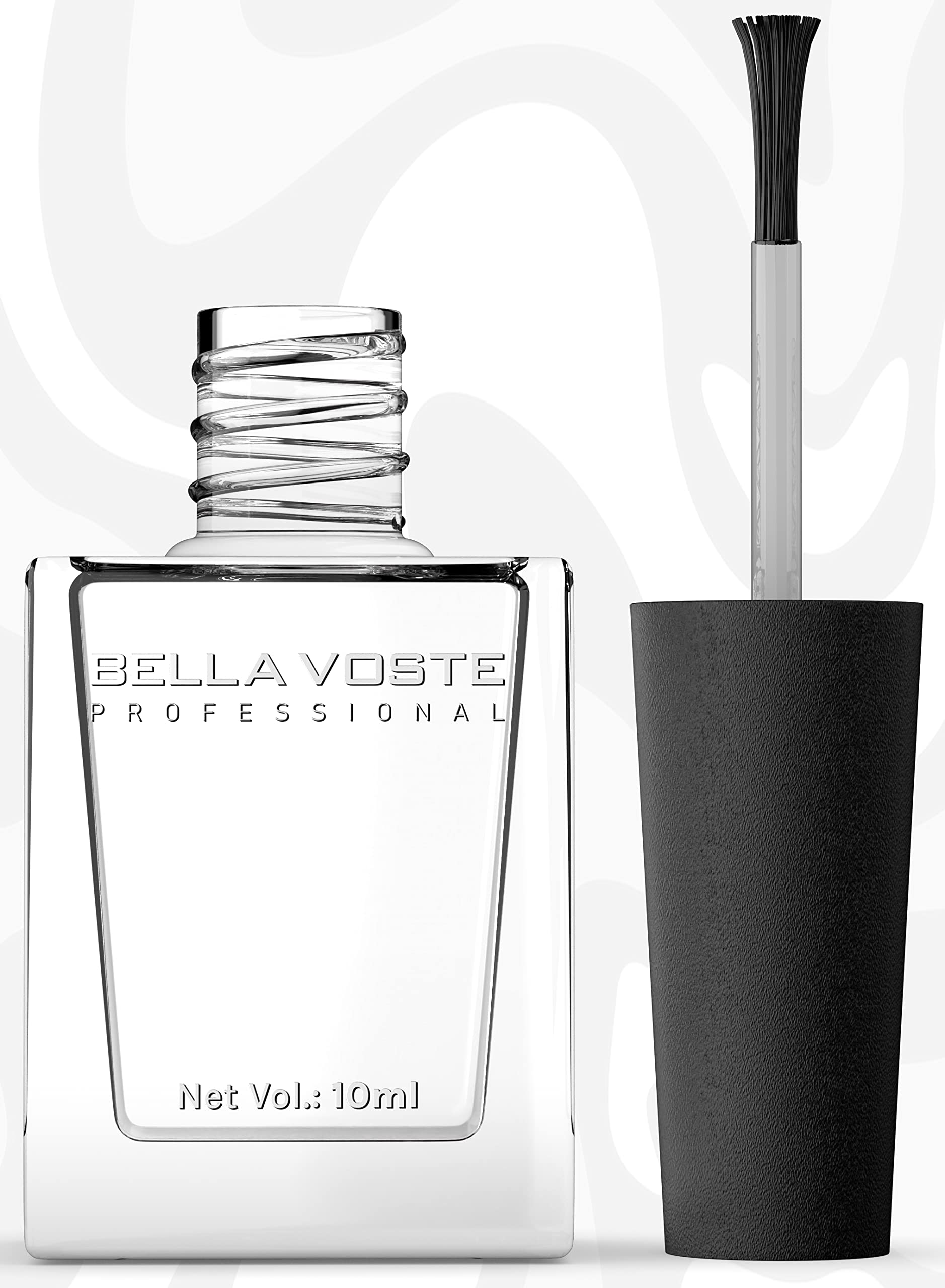 Bella Voste Professional Base & Top Coat for Easy Nail Polish Application - Long-Lasting Shine & Protection for Manicures & Pedicures at Home or Salon