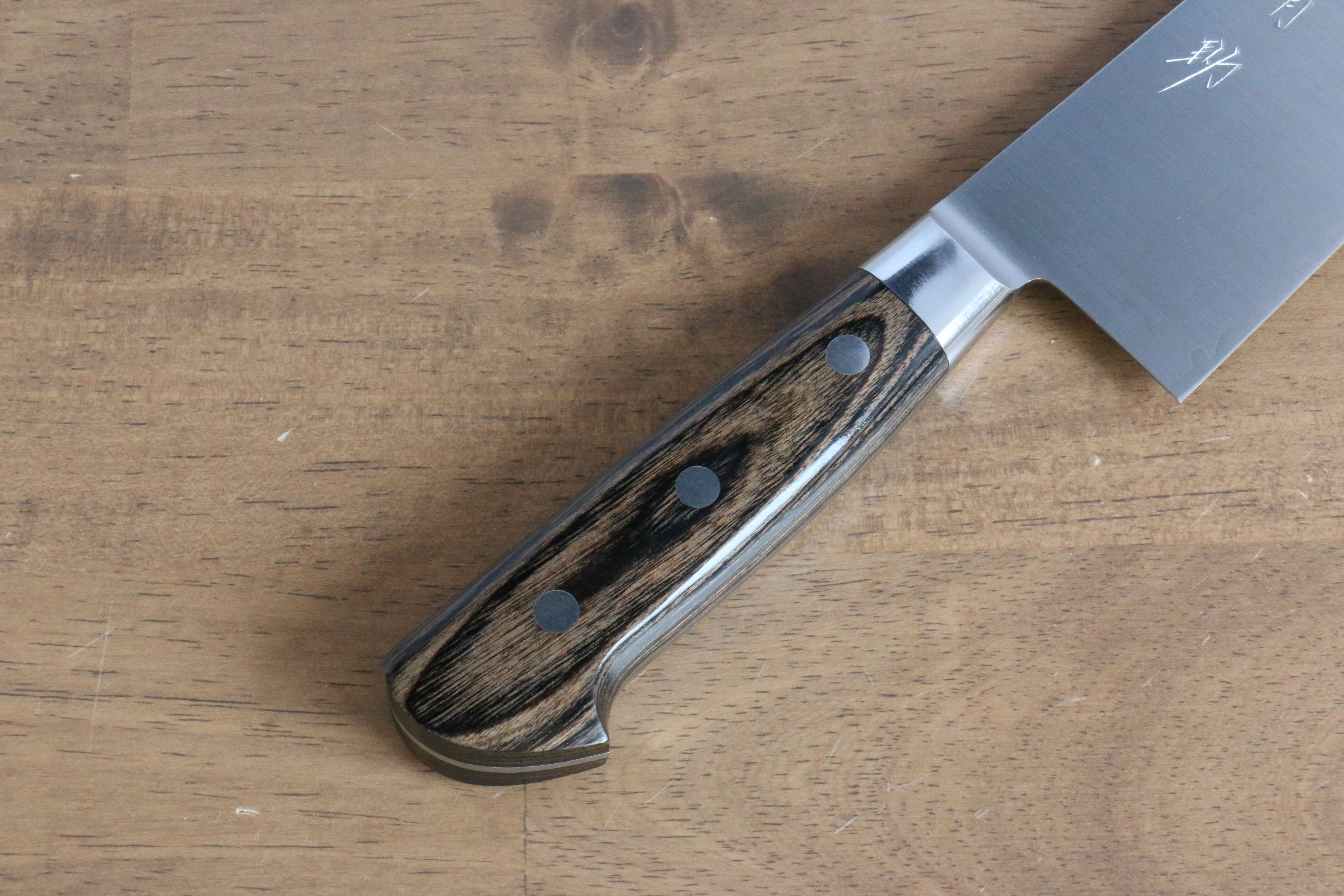 Premium Seisuke SG2 Gyuto Japanese Chef Knife 240mm with Brown Pakka Wood Handle - Perfect for Sushi, Sashimi & Precision Cutting in Professional Kitchens