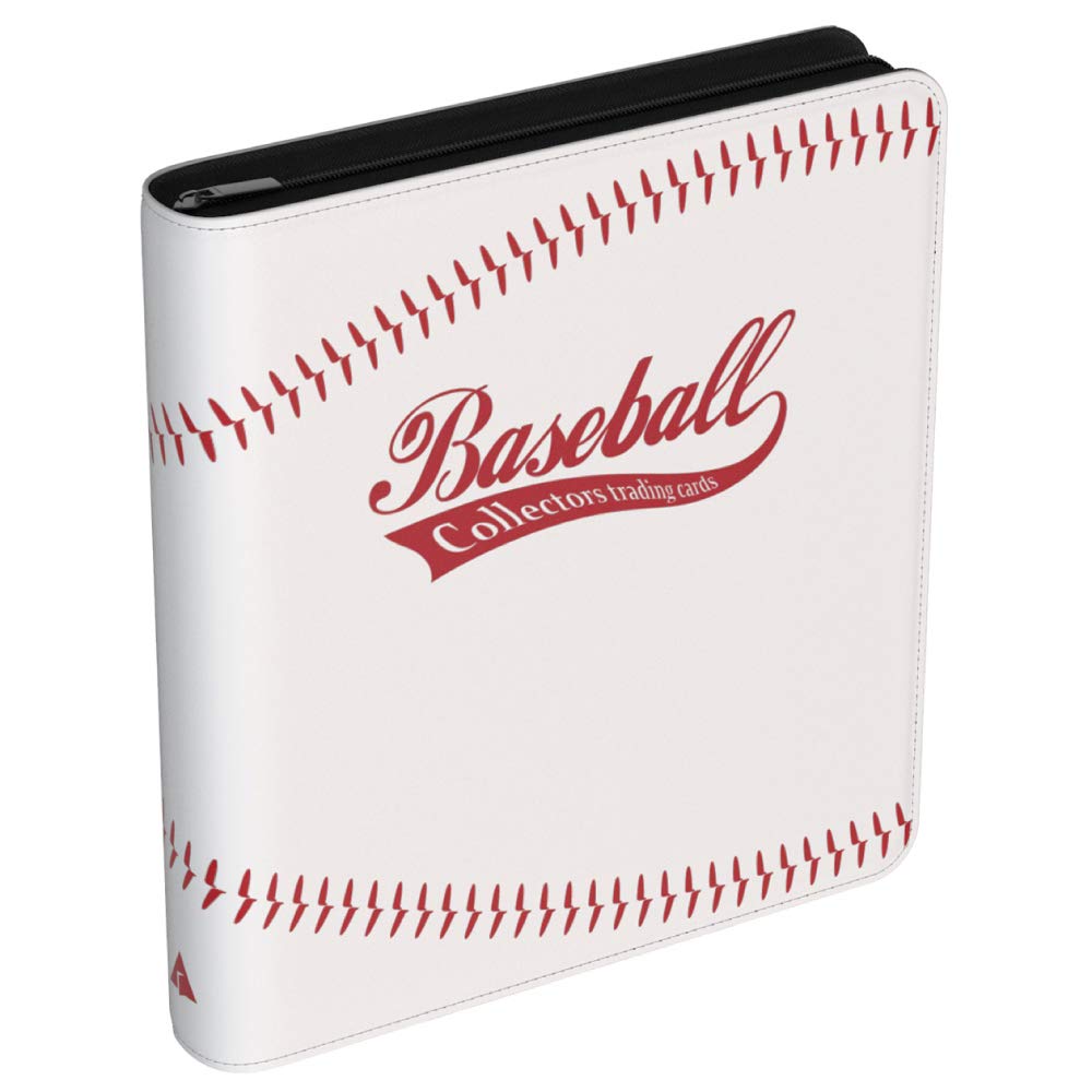 Rayvol 9-Pocket Baseball Card Binder - Holds 720 Trading Cards with 40 Pages, 3 D-Ring TCG Collection Album - Perfect for Pokemon, MTG, Sports Card Storage & Display