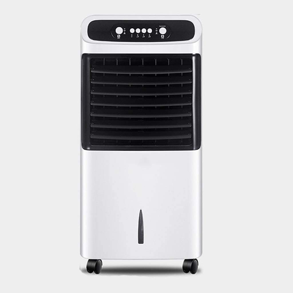 2-in-1 Portable Air Cooler & Heater with Humidifier - Touch Panel/Remote Control, Leafless Silent Fan for Home, Office, Dorm - Perfect for Summer Cooling & Winter Heating