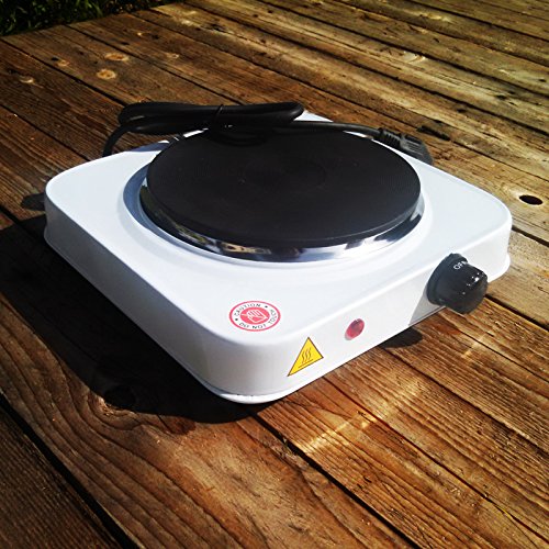 Best Electric Hot Plate Burner - Portable Single Burner Stove for Cooking, Boiling & Heating - Perfect for Dorms, Offices, Camping & Small Kitchens