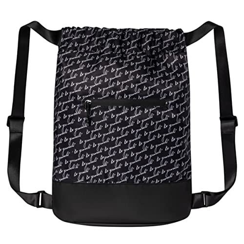 Backpack - Black/White Be Yourself