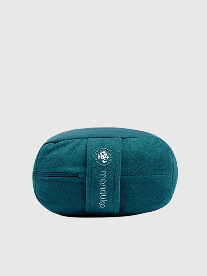 Manduka Lean Enlight Technology Meditation Bolster Cushion - Premium Yoga & Meditation Support for Home, Studio & Travel - Ideal for Back Pain Relief & Relaxation