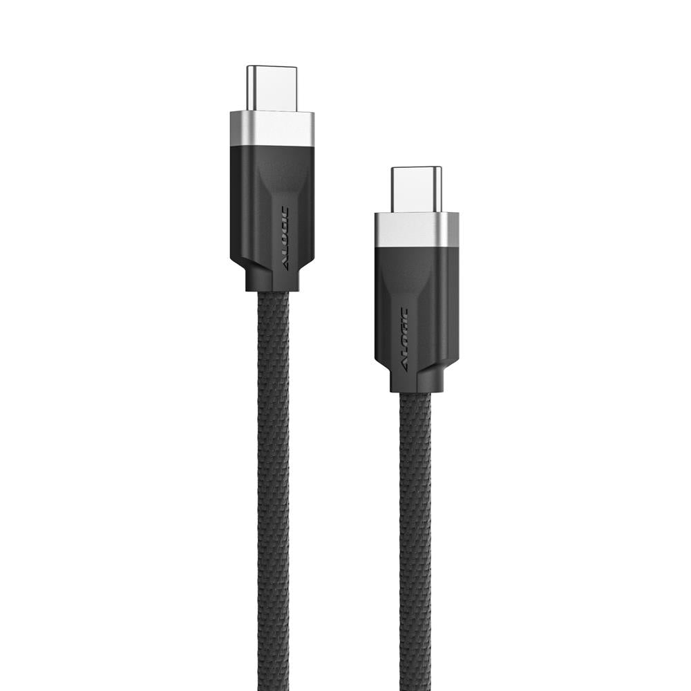 Alogic Fusion 240W USB C to USB C Fast Charging Cable 1m (3.3ft) - High Speed PD 3.1 Charger Cord for MacBook Pro, iPad Pro, Galaxy S23 - Perfect for Home, Office & Travel Charging