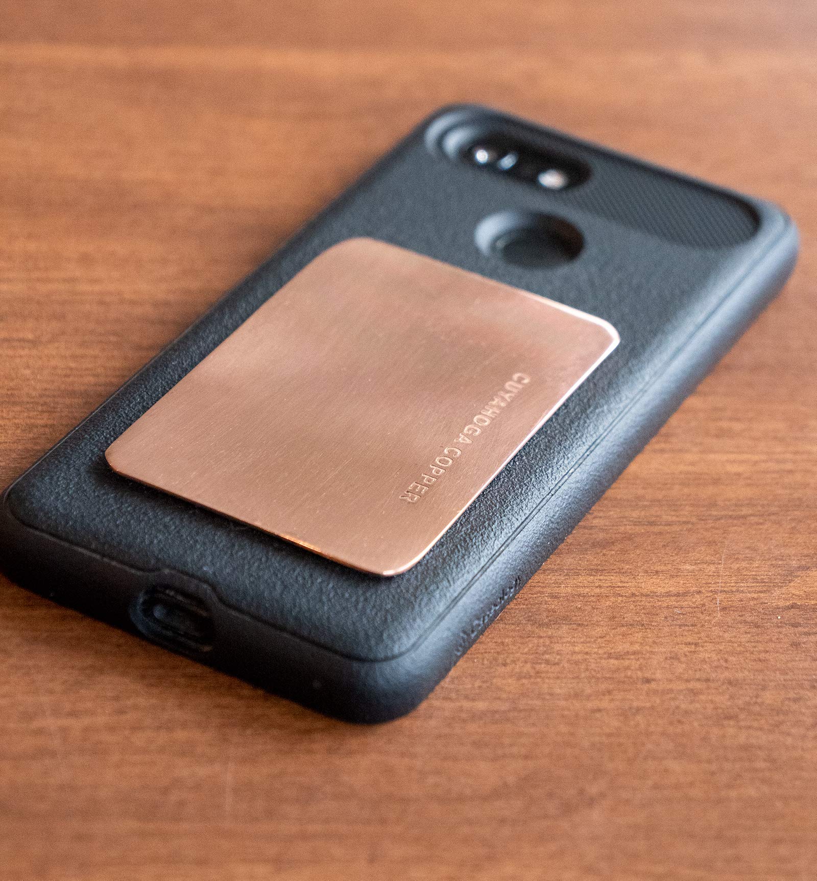 Pure Copper Cell Phone Patch - Self-Adhesive Plate for EMF Protection & Better Signal