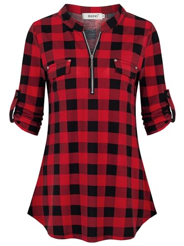 Black Red Plaid