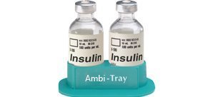 Ambi-Tray - Adjustable Medicine Tray Holder for Pill Organizer, Elderly & Disabled Care - Perfect for Nursing Homes, Hospitals & Home Healthcare Use