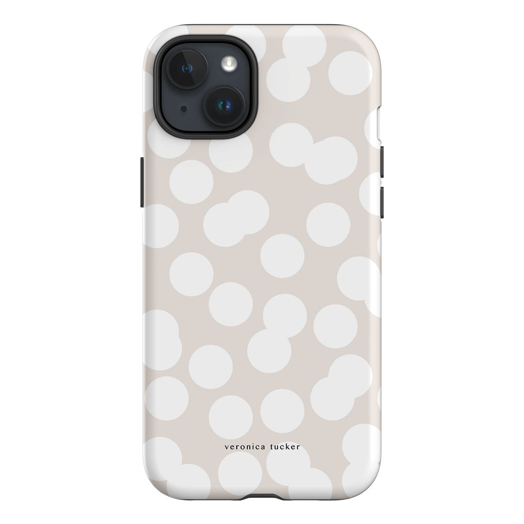 Stylish Confetti White Phone Case - Trendy Protective Cover for iPhone & Samsung | Perfect for Parties, Events & Everyday Use
