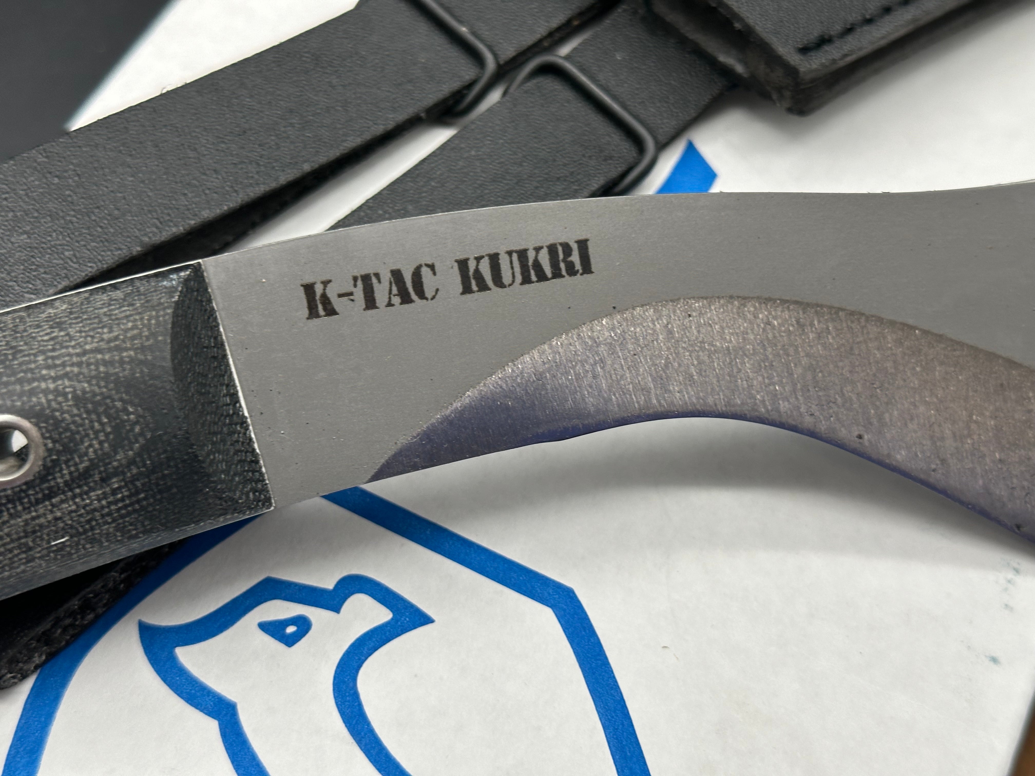 Condor Tool & Knife K Tact Kukri Knife - High Carbon Steel Survival Knife for Outdoor Camping, Hunting & Bushcraft