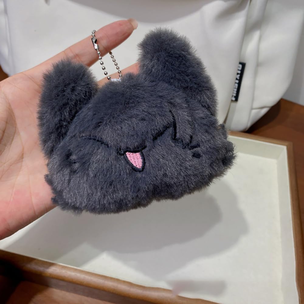 JJK Inspired Geto Keychain Plush - Anime Keyrings for Best Friend, Perfect for Backpacks, Gifts, and Cosplay Accessories