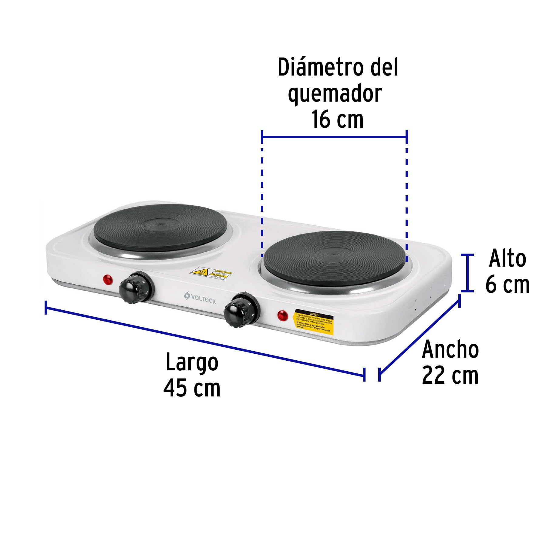 Electric Double Disc Grill - Indoor/Outdoor BBQ Grill for Home, Camping & Picnics - Fast Heating Nonstick Surface - Perfect for Parties & Family Gatherings