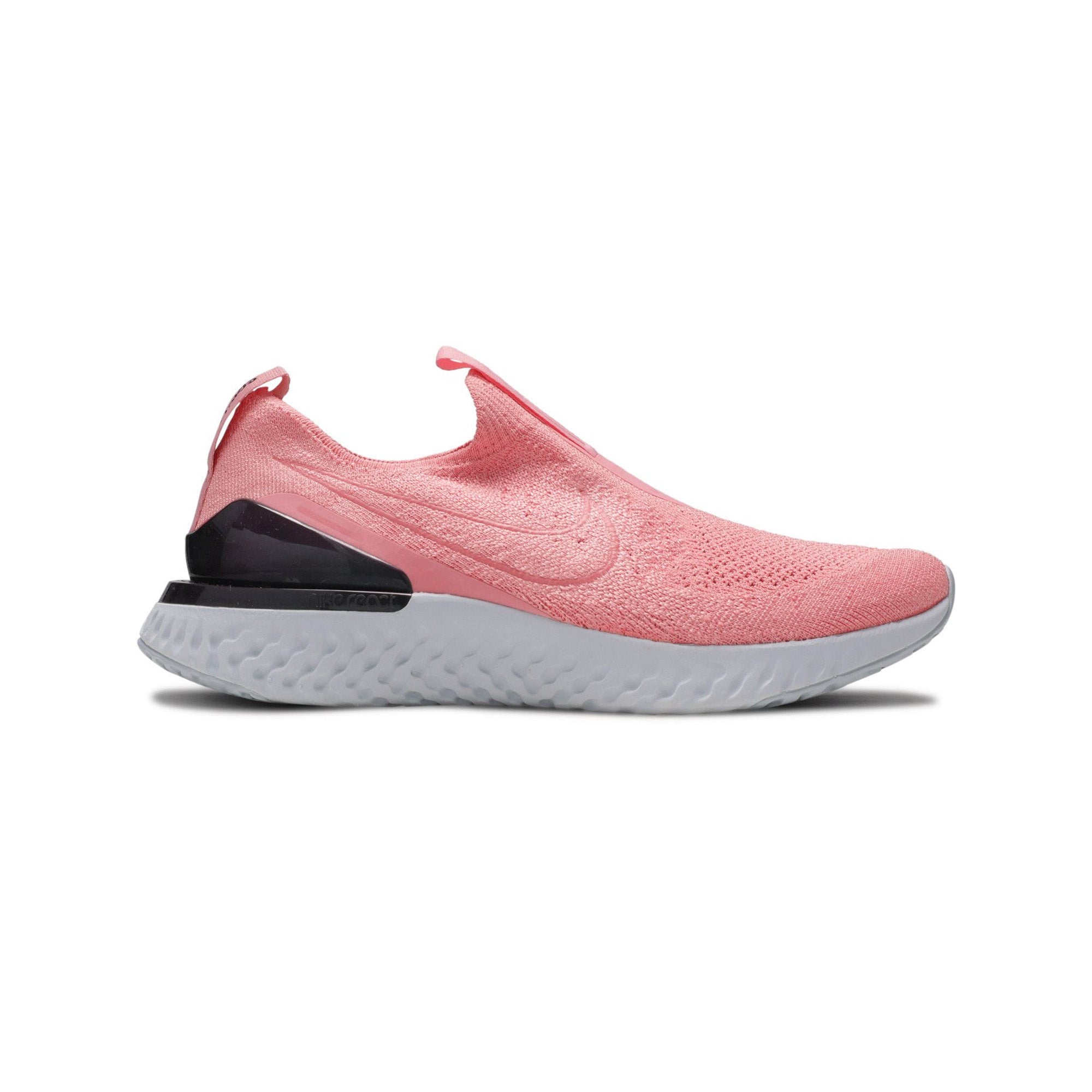 Nike Epic Phantom React Flyknit Running Shoes for Women - Bright Mango Color (2019) | Lightweight Cushioned Sneakers for Jogging, Gym Workouts & Everyday Wear