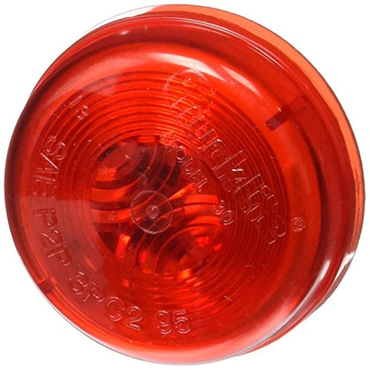Truck-Lite 30206R LED Clearance Marker Lamp - Amber/Red - Heavy Duty Truck & Trailer Lighting for Safety & DOT Compliance - Ideal for Semi Trucks, Trailers, RVs & Commercial Vehicles