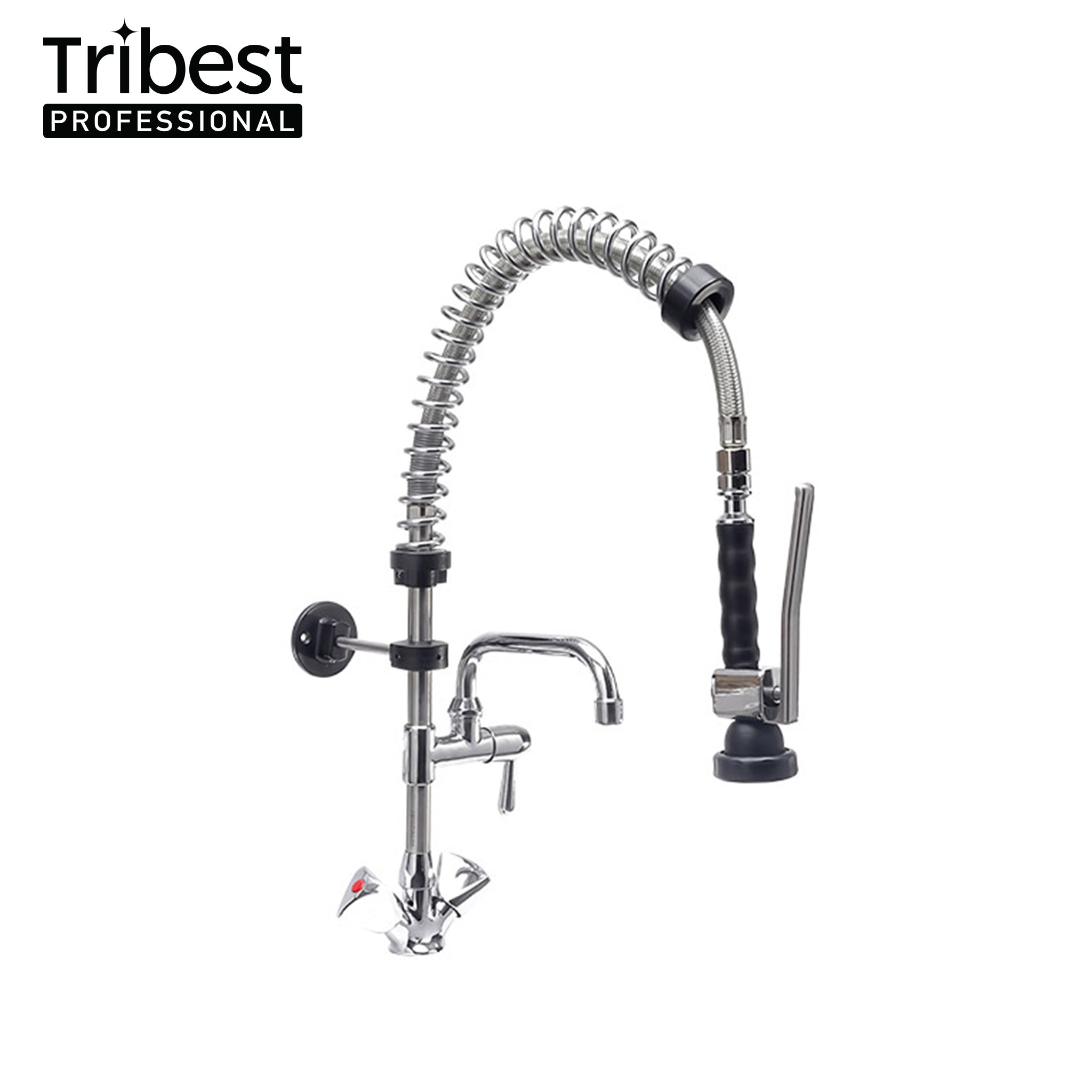 Cancan® MT06 Deluxe Mini Sink Mounted Pre-Rinse Faucet - Compact & Powerful Sprayer for Kitchen, Bar, RV, and Commercial Use