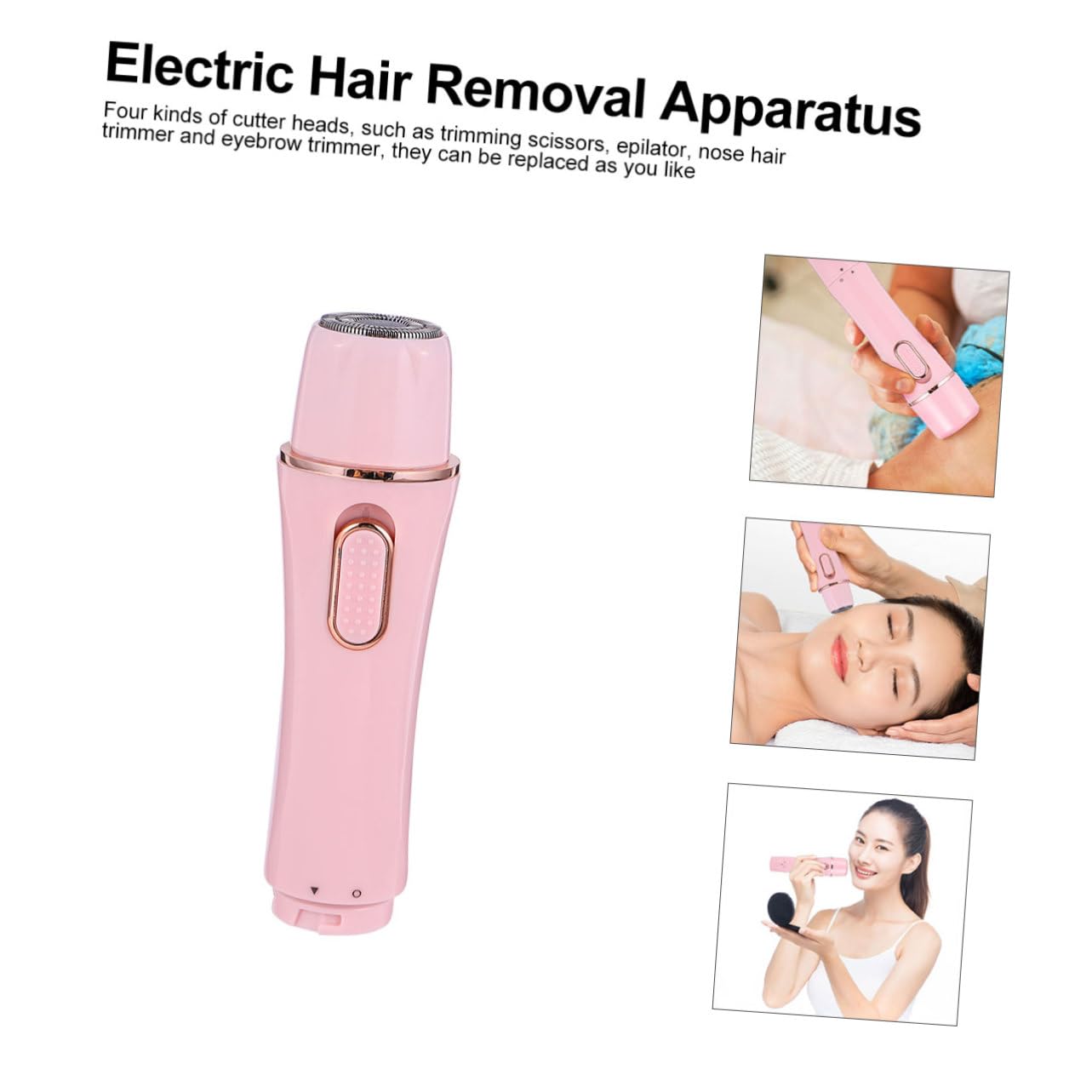 Best Electric Razor for Women - USB Rechargeable Hair Removal Shaver - Safe & Painless Bikini & Leg Hair Remover - Perfect for Travel, Gym & Home Use