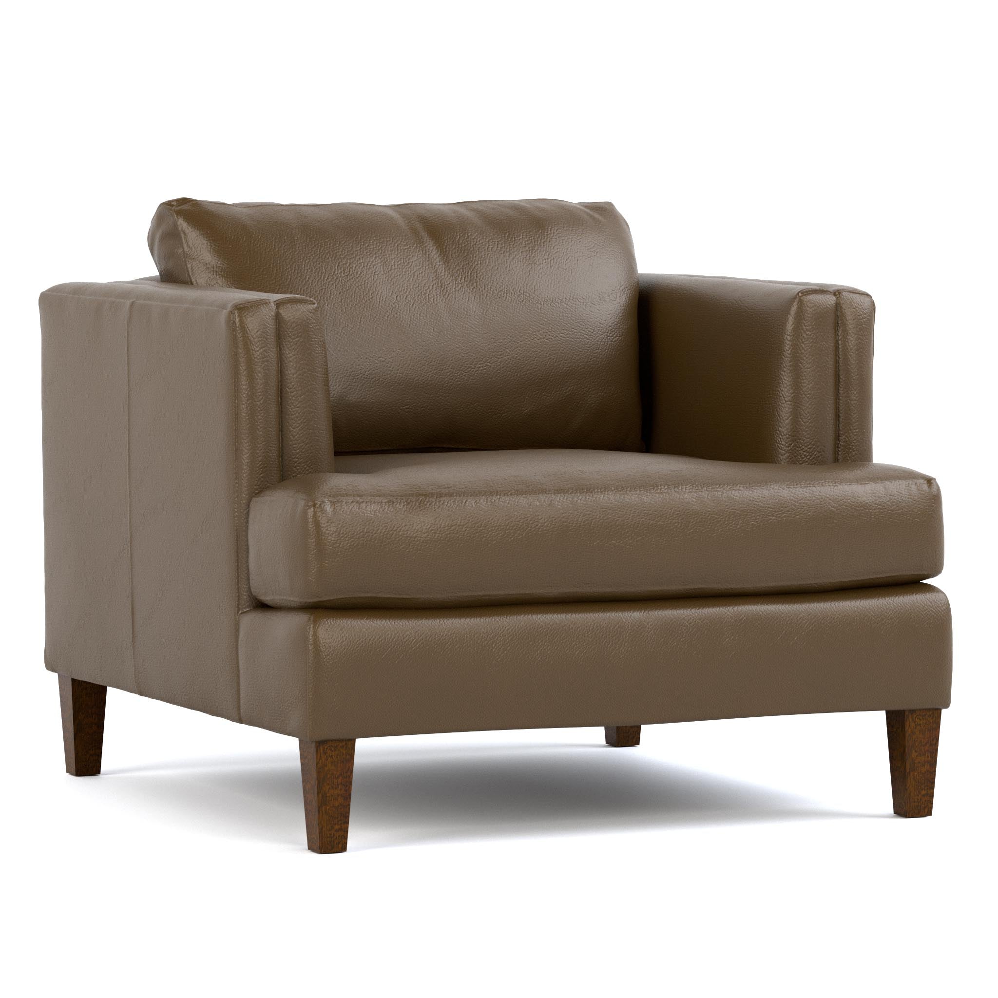 Surrey Hills Tuxedo Arm Chair - Elegant Upholstered Lounge Chair for Living Room, Office & Study - Premium Comfort Seating for Home Decor