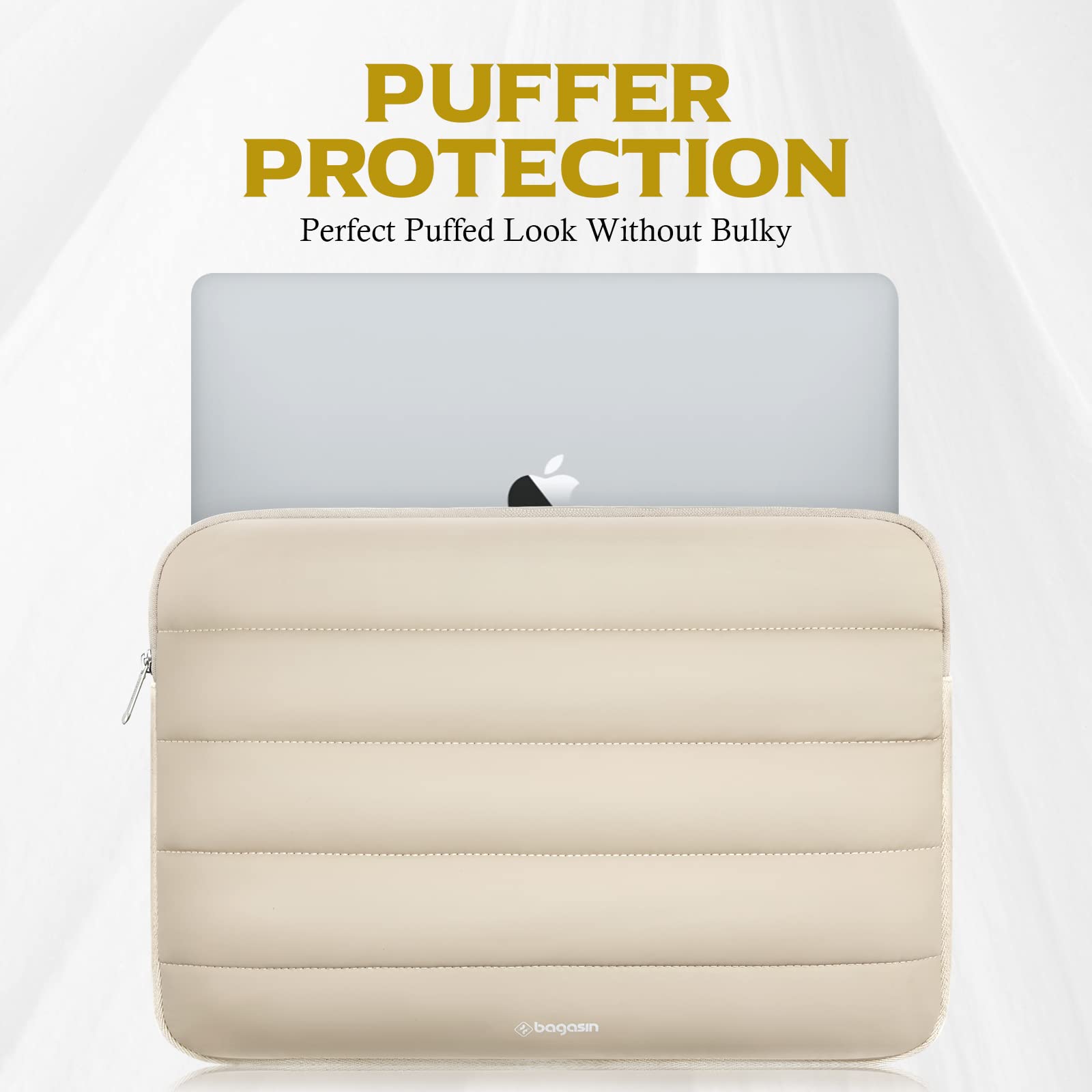 15.6 Inch TSA Approved Laptop Sleeve Bag - Waterproof 4-Layer Protection Case for MacBook Pro/Air, HP, Dell, Lenovo, Asus (15-16 Inch) - Perfect for Travel, Office & School Use