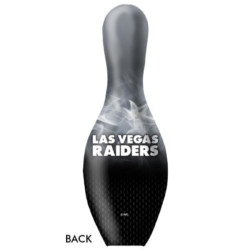 Official NFL Las Vegas Raiders Bowling Pin - Team Logo Collectible for Fans, Sports Bar Decor, Game Room Accessories