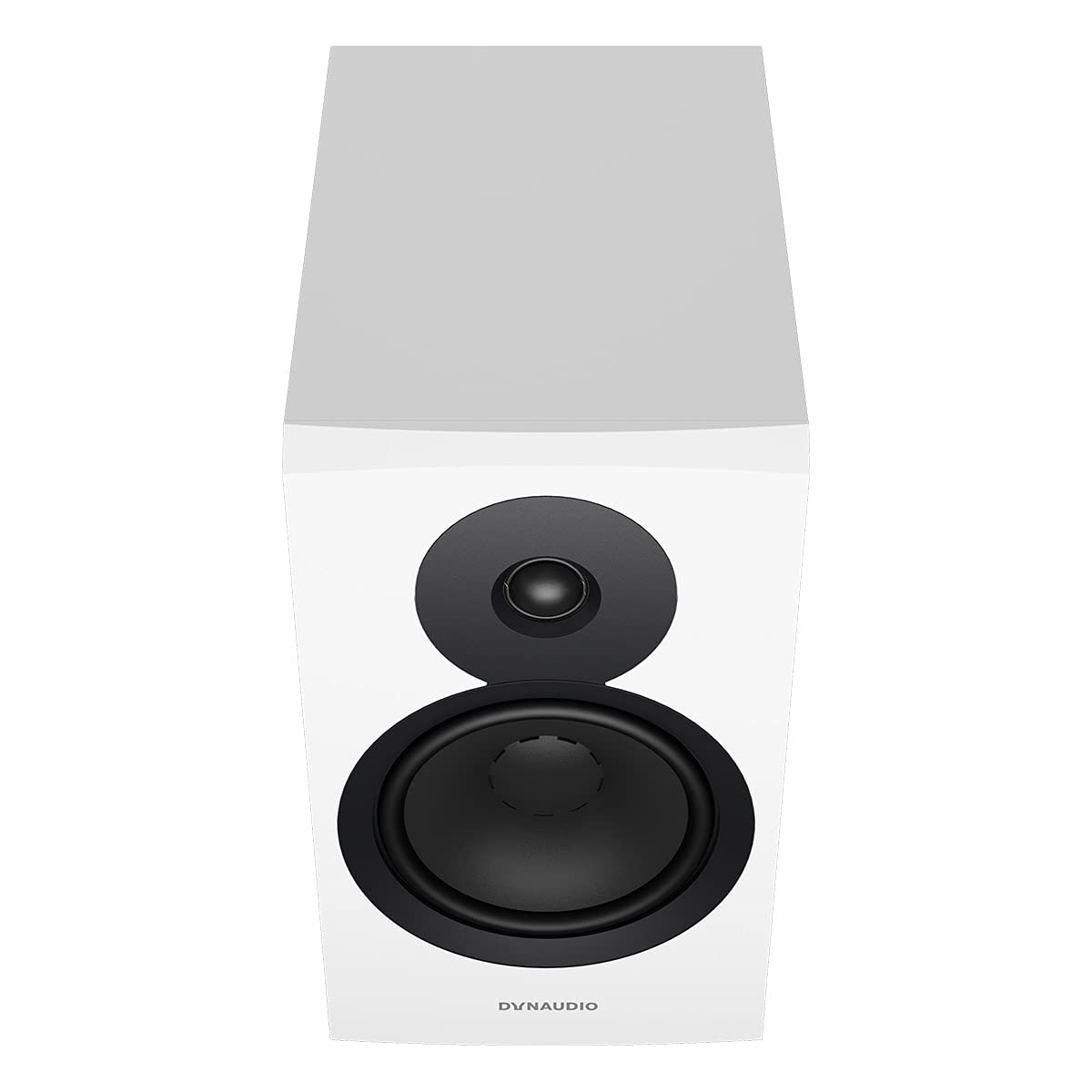 Dynaudio Emit 20 Compact Bookshelf Speakers - Premium HiFi Audio Pair (White Satin Finish) for Home Theater & Music Listening