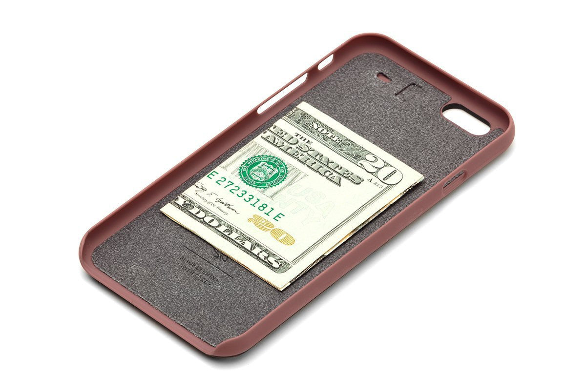 Bellroy Premium Leather Phone Case for iPhone 6 Plus/6s Plus with Card Slot - Slim Protective Wallet Cover for Everyday Use & Travel