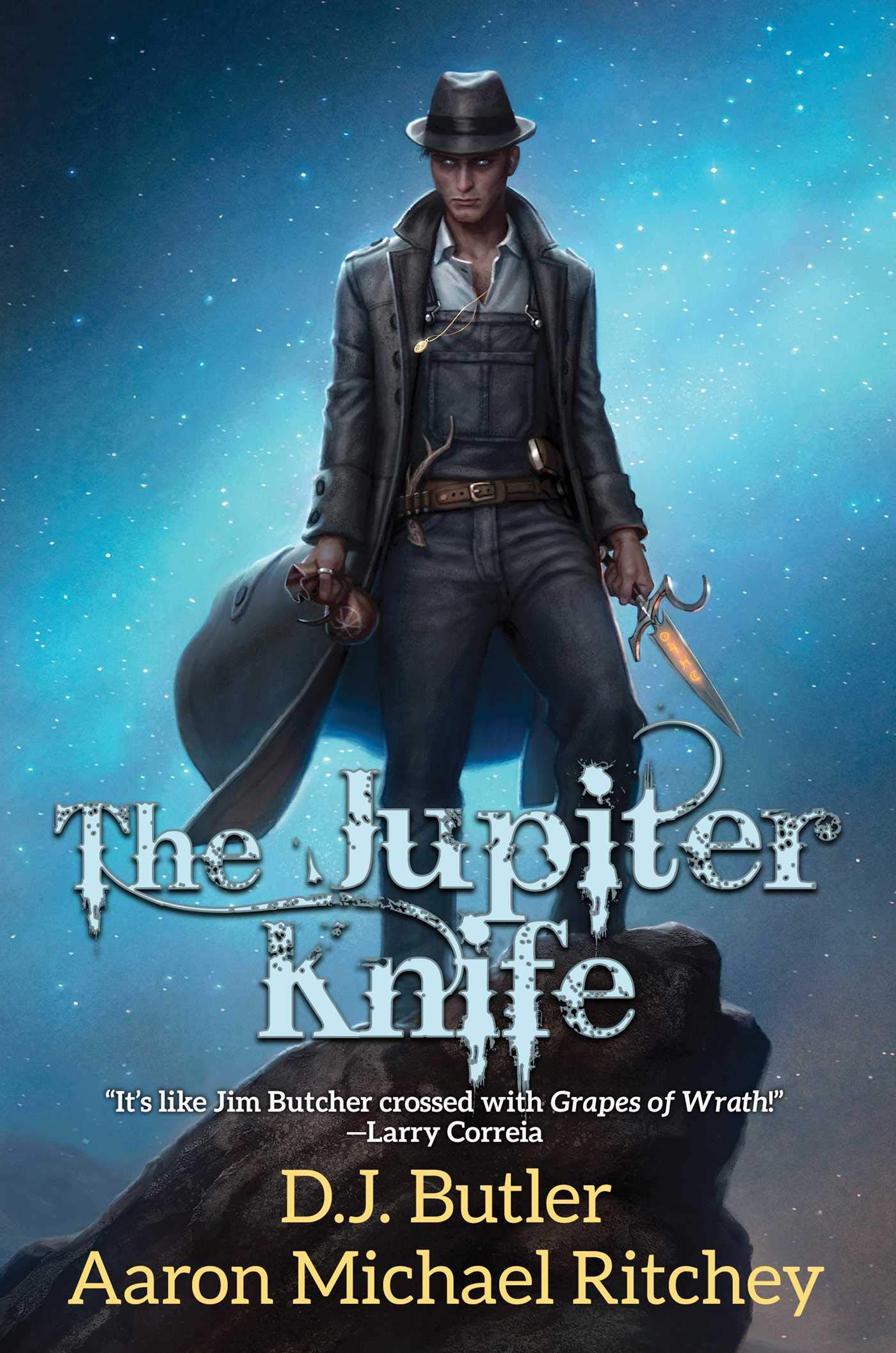 The Jupiter Knife (2-Pack) - Premium Stainless Steel Kitchen Knives for Cooking, Slicing & Dicing - The Cunning Man Series - Perfect for Home Chefs, Camping & Outdoor Adventures