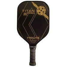 PROLITE Titan Pro Black Diamond Series Pickleball Paddle - High Performance Carbon Fiber Paddle for Competitive Play & Outdoor Recreation
