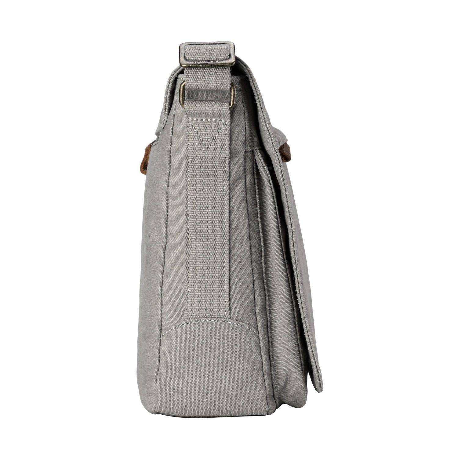 TRP0219 Troop London Classic Canvas Crossbody Bag - Stylish & Durable for Travel, Work & Everyday Use