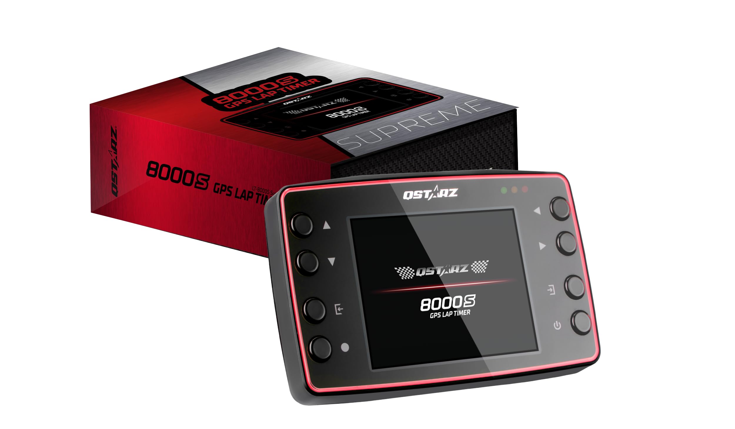 QSTARZ LT-8000S High Precision GPS Lap Timer - Professional Racing Chronometer for Motorsports, Track Days & Performance Driving