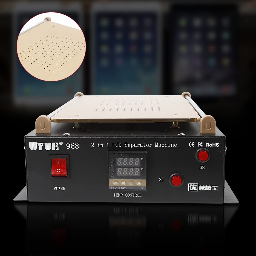 14’’ LCD Screen Separator Machine - 600W Heat Plate for iPhone, iPad & Smartphone Screen Repair | Professional LCD Screen Separation Equipment | Perfect for Phone Repair Shops & DIY Enthusiasts