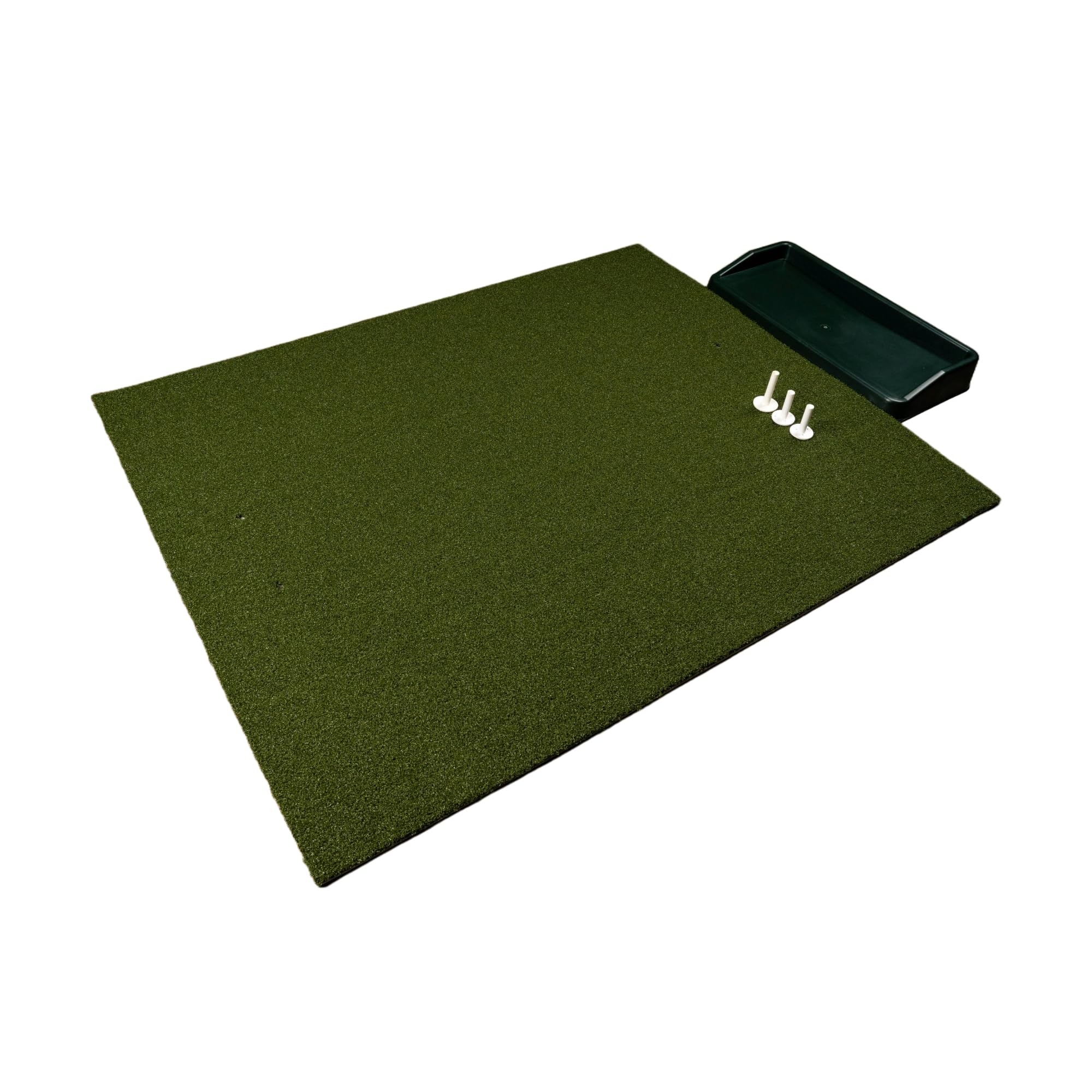 Premium All Turf Mats® Golf Practice Mat - Durable Indoor/Outdoor Golf Hitting Mat with Ball Tray | Perfect for Backyard, Driving Range & Home Golf Training