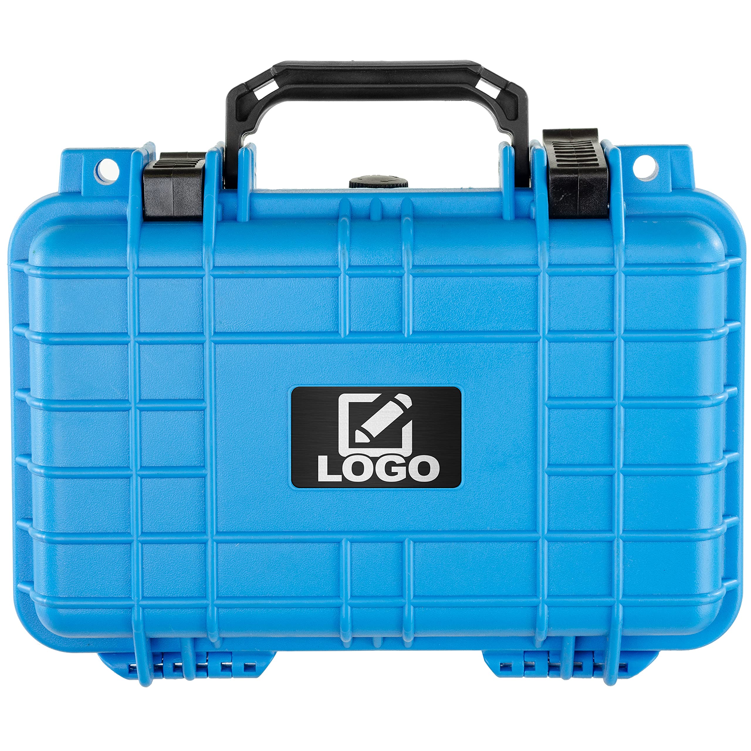 Eylar TSA Approved Hard Gun Case - Waterproof & Shockproof with Custom Logo Plate & Foam Insert (11.6