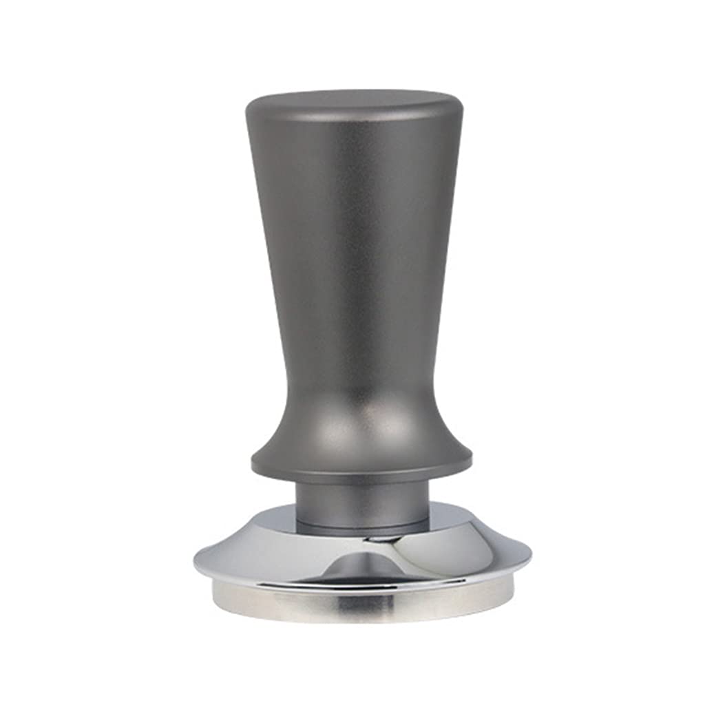 Premium 51/53/58mm Stainless Steel & Aluminum Alloy Espresso Tamper - Barista-Grade Coffee Tamping Tool with Flat Base for Perfect Extraction - Ideal for Home Baristas & Coffee Shops (Use for Espresso Machines, French Press & Coffee Brewing)