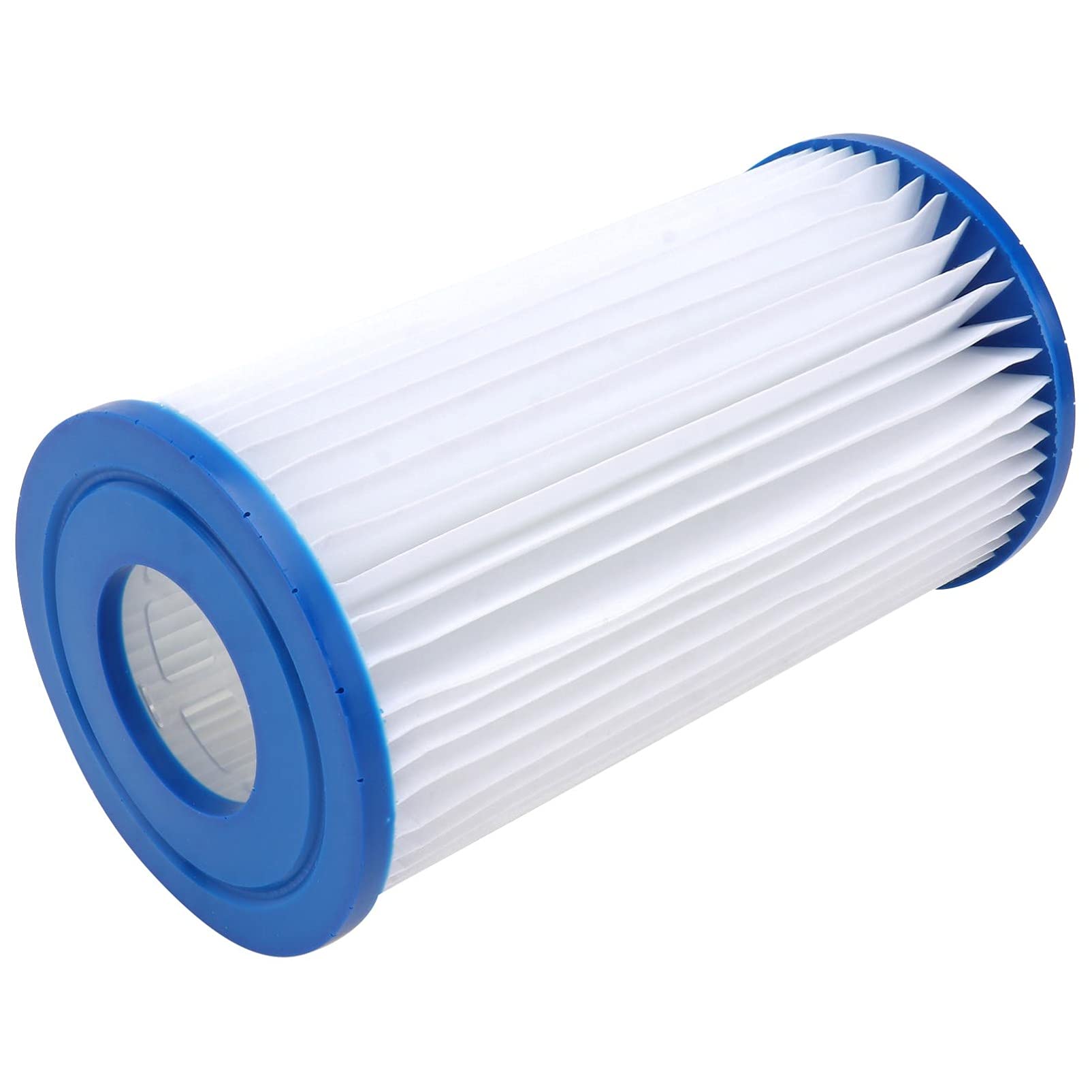 GANAZONO 1Pc Swimming Pool Pump Filter Replacement - A Type & C Type Plastic Pool Filter Cartridge, Reusable Water Filter for Above Ground & Inground Pools - Perfect for Pool Maintenance, Cleaning & Water Circulation
