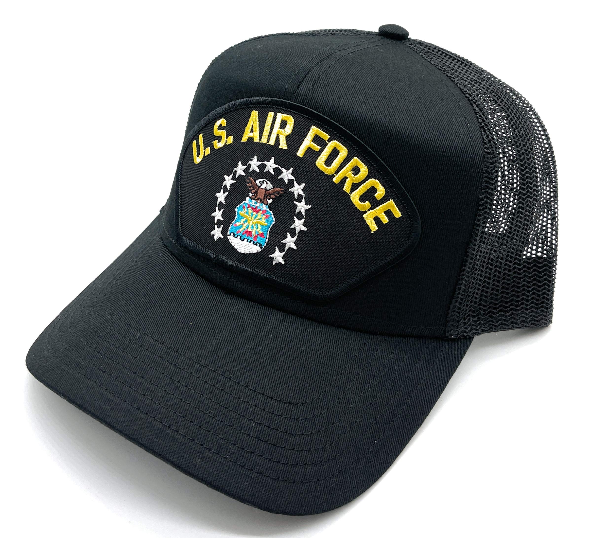 US Air Force Patch Adjustable Baseball Cap for Military & Outdoor